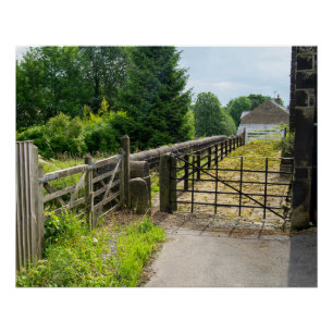 Póster Sendero Rústico, Mytholmroyd