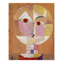 Póster Senecio (Baldgreis) (1922) pintura de Paul Klee