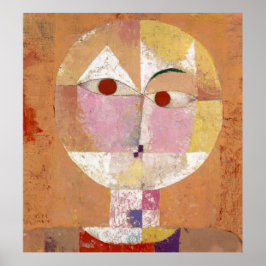 Póster Senecio (Baldgreis) (1922) pintura de Paul Klee