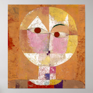 Póster Senecio   Paul Klee