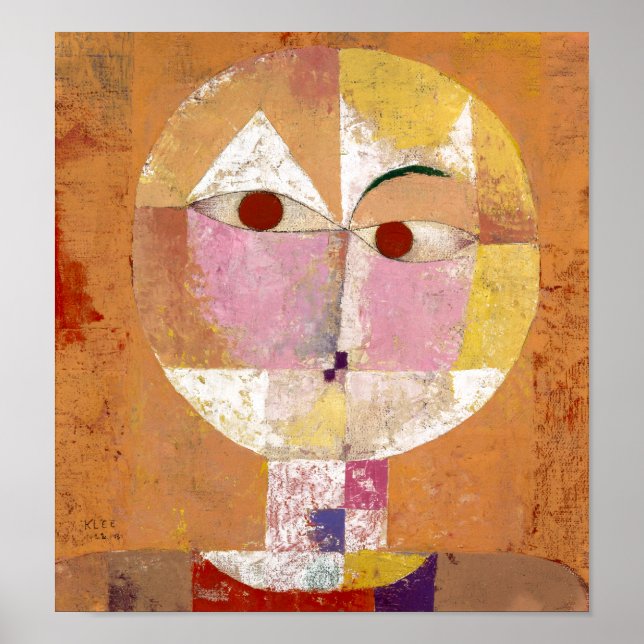 Póster Senecio | Paul Klee | (Frente)