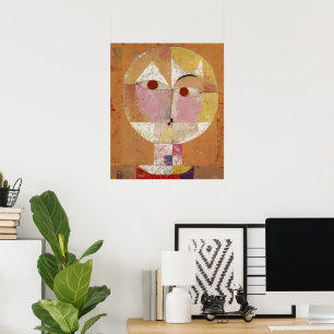 Póster Senecio, pronto será envejecido por Paul Klee