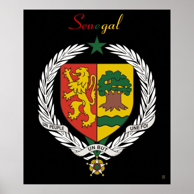 PÓSTER SENEGAL (Frente)