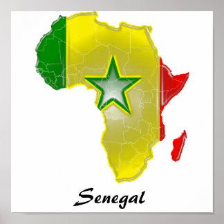 Póster Senegal