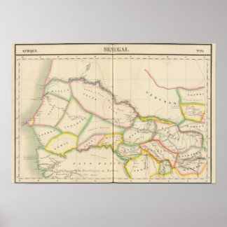 Póster Senegal Africa