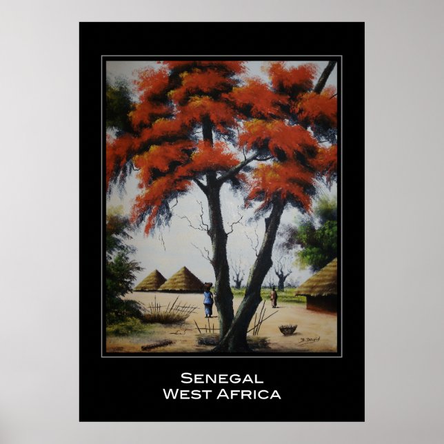 Póster Senegalese Art Poster (Frente)