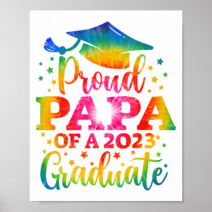 Póster Senior 2023 Orgullosa Mamá De Un Graduado De Cl De