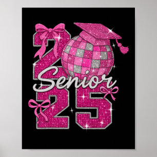 Póster Senior 2025 Clase de 2025 se inclina de vuelta a l
