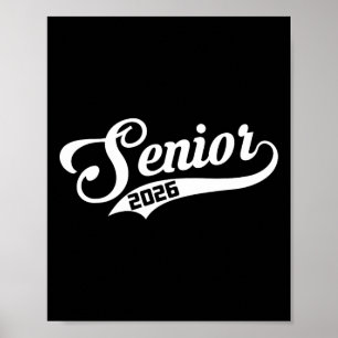 Póster Senior 2026 Cl de 2026 De vuelta a la escuela 2026