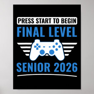 Póster Senior 2026 Clase de 2026 Senior