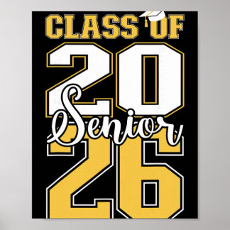 Póster Senior 2026 promoción de 2026, graduación 2026 _3