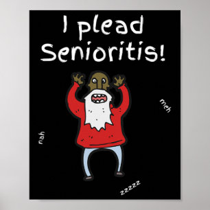 Póster Senioristis de plomo. Hombre mayor anciano envejec