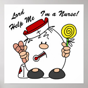 Póster Señor Ayúdame Soy enfermera