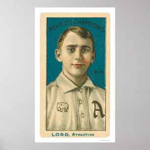 Póster Señor Baseball 1910 de Bris