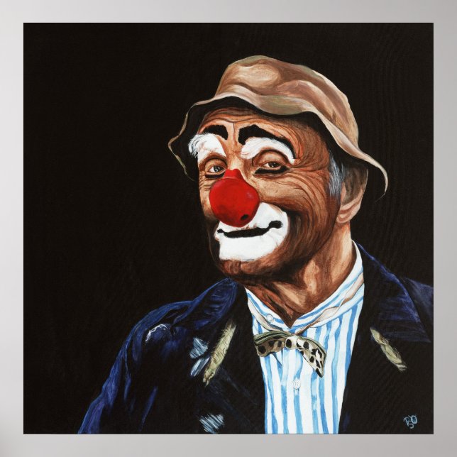 Póster Senor Billy The Hobo Clown (Frente)