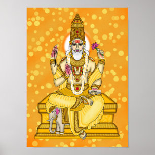 Póster Señor Brihaspati
