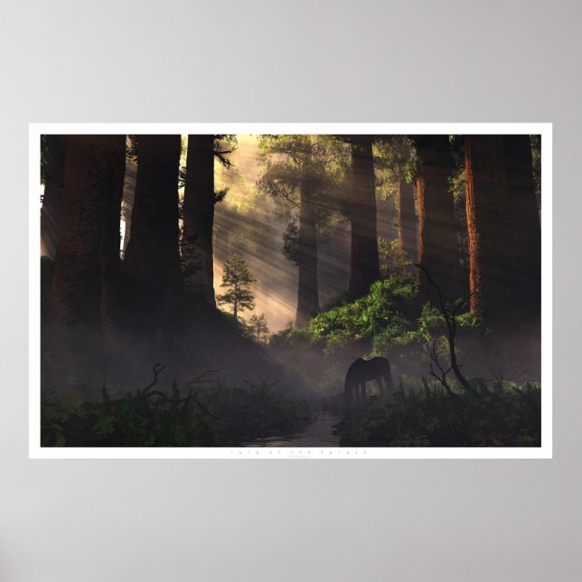 Póster Señor del Bosque (Frente)