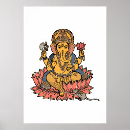 Póster Señor Ganesh