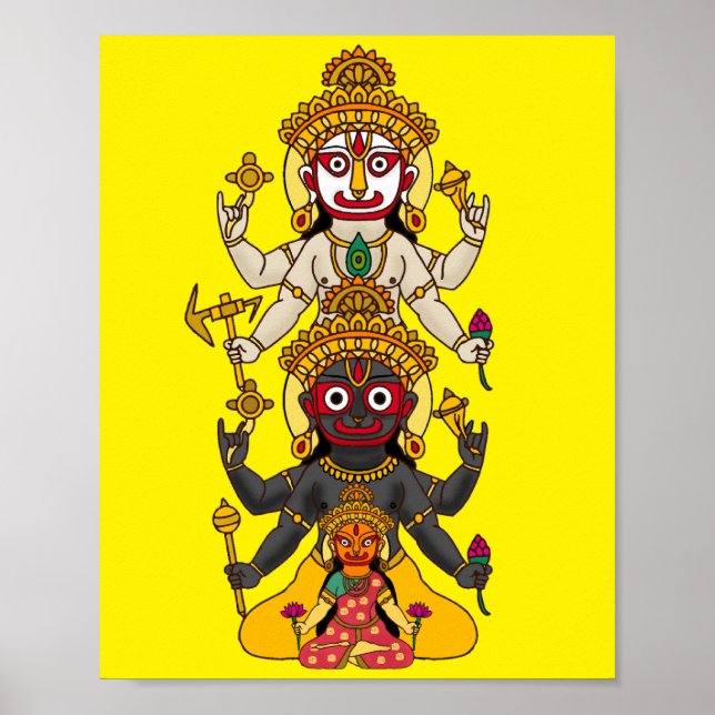 Póster Señor Jagannath  (Frente)
