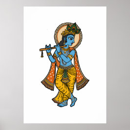 Póster Señor Krishna