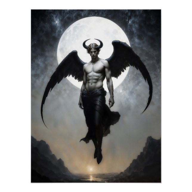 Póster Señor Lucifer (Anverso)