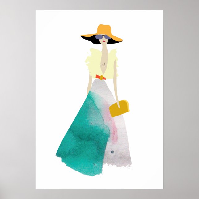 Póster Señora (Frente)