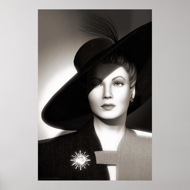 Póster Señora (Frente)