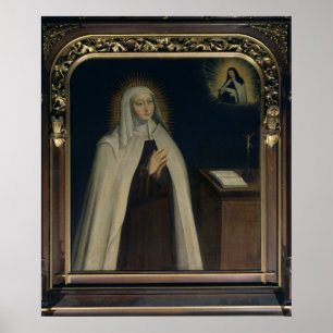 Póster Señora Acarie conocida como Marie de l'Incarnation