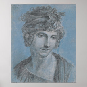 Póster Señora Aubry Olympia de formones, 1784