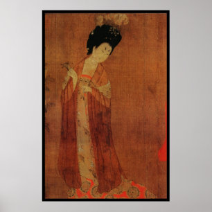 Póster Señora china (iv)