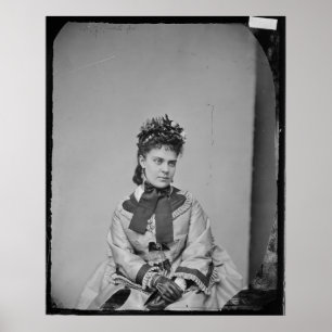 Póster Señora de la Vintage