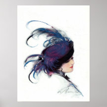 Señora de las aves azules, William Barribal