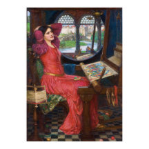 Señora de Shallot por John William Waterhouse