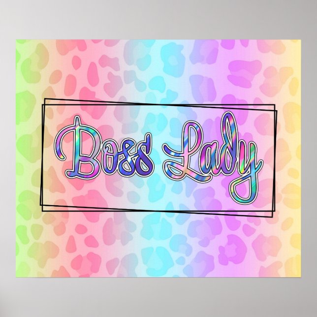 Póster Señora del Jefe (Frente)