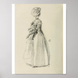 Póster Señora Fashion del Victorian