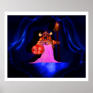 Póster señora gorda canta