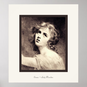 Póster Señora Hamilton del ~ de Emma