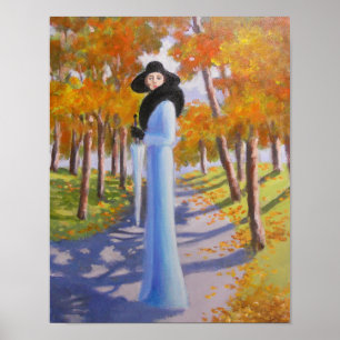 Póster Señora In The Park, poster