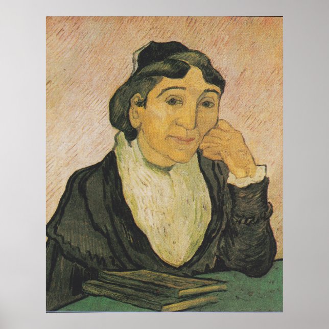 Póster Señora, libro | Retrato de época (Frente)