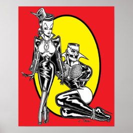 Póster Señora Mars™/Jet Latex™/Capturada