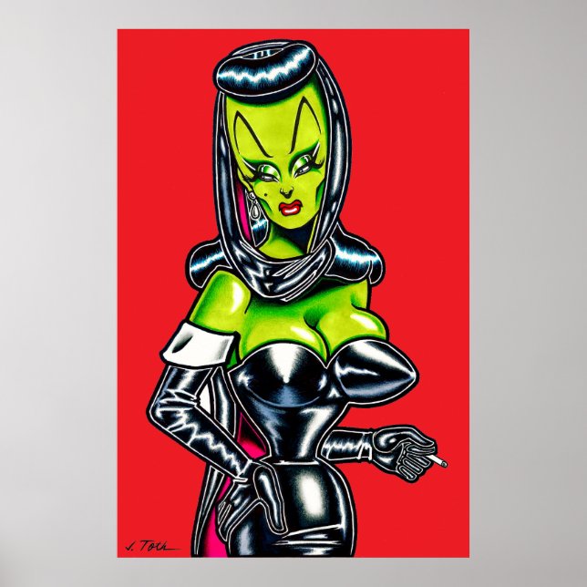 Póster Señora Mars™/Poster Femme Fatale (Frente)