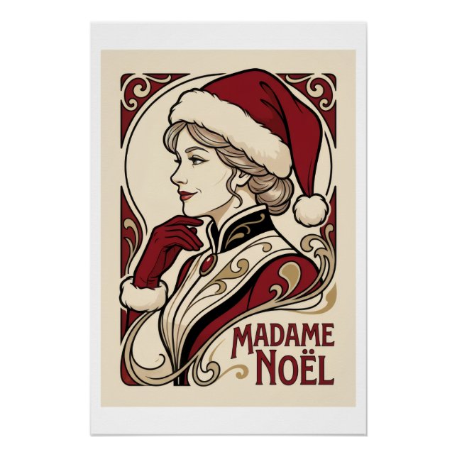 Póster Señora Noel (Anverso)