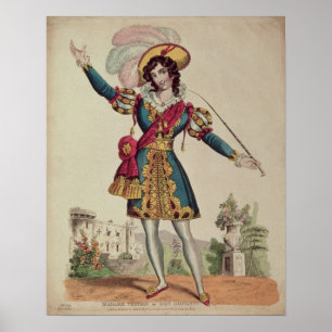 Póster Señora Vestris