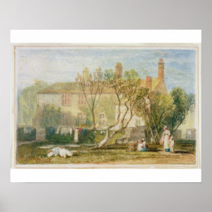 Póster Señorío Hous de José Mallord Guillermo Turner el
