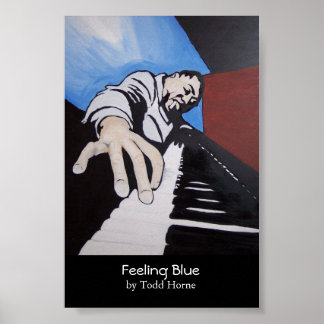Póster Sensación de azul