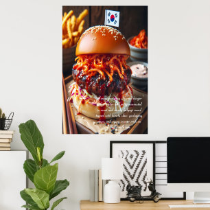 Póster Sensación de Bulgogi de confluencia 24x36