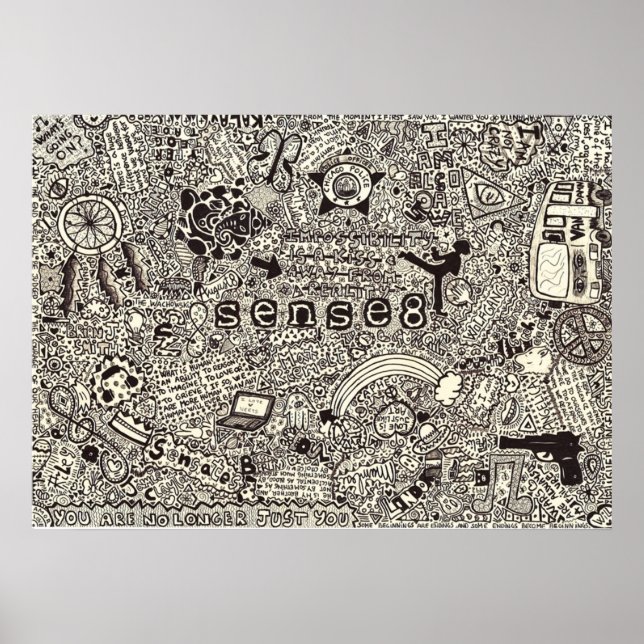 Póster Sense8 (Frente)