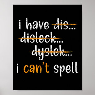 Póster Sensibilización Lectura Trastorno del Aprendizaje