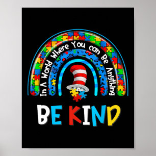 Póster Sensibilización Sobre El Autismo Por Qué Encaja En