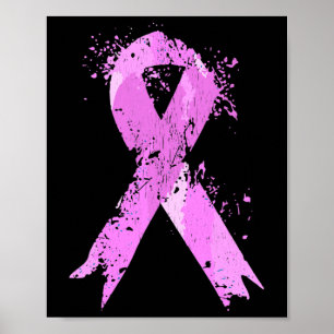 Póster Sensibilización sobre el Cáncer de Mama de Cinta